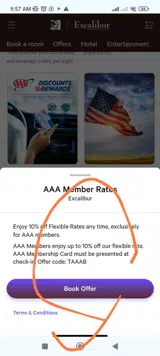 TAAAB coupon verification screenshot
