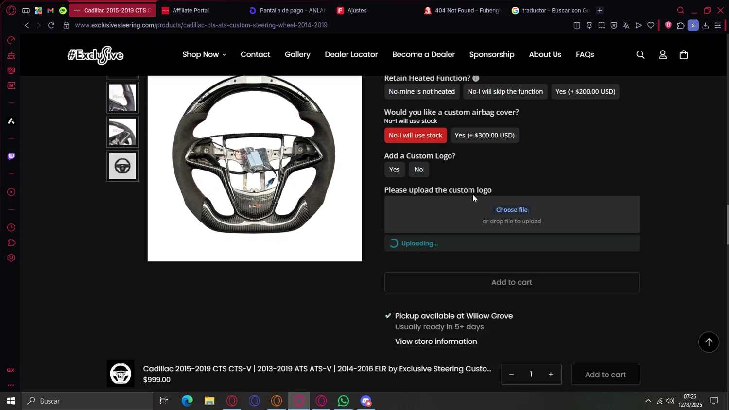 Exclusive Steering promo code screenshot showing code JULY25 applied at Exclusive Steering checkout page. Uploaded by SimplyCodes community member cajax_manda on Aug 12, 2025