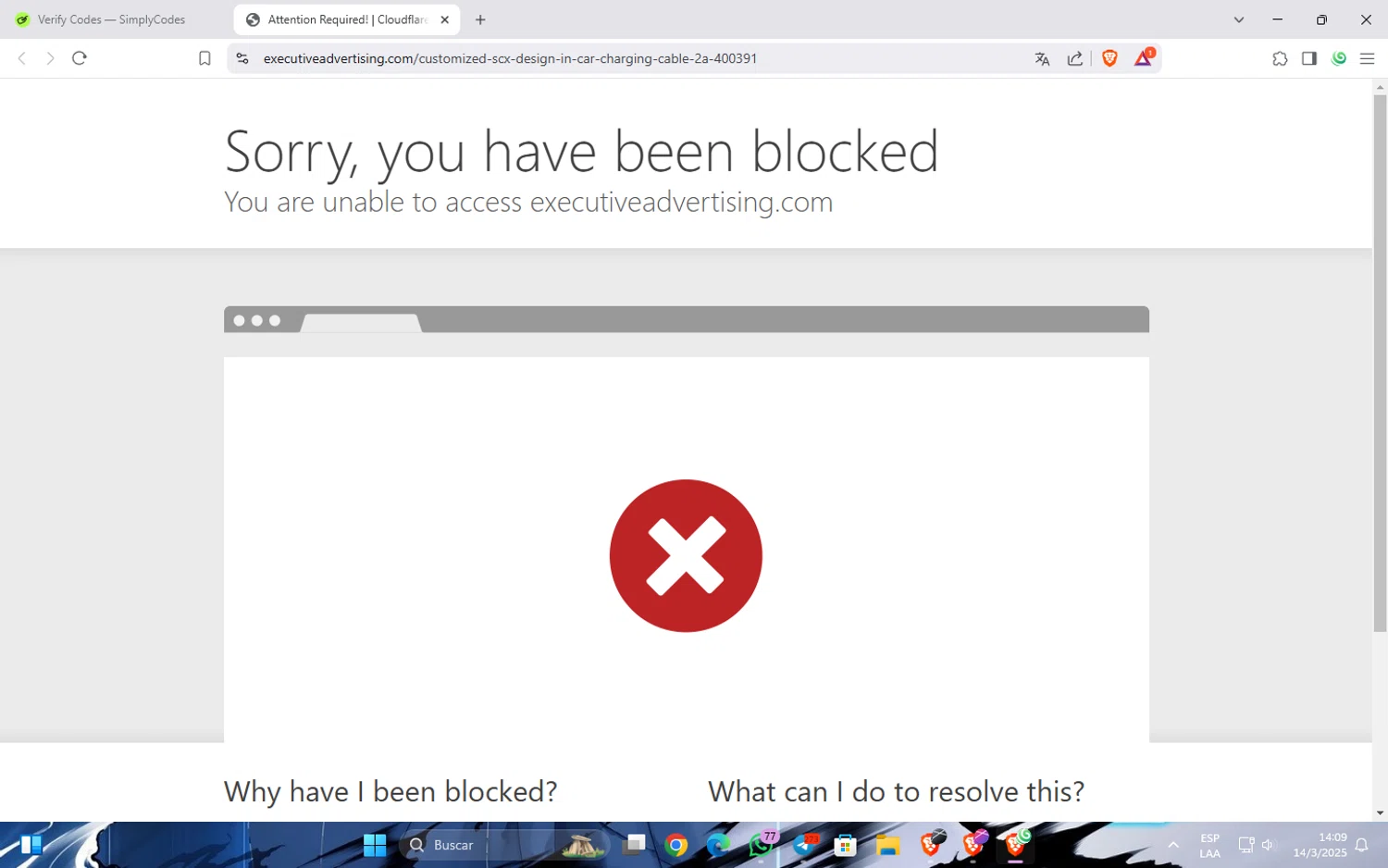 Executive Advertising coupon code screenshot showing code VIP10HG applied at Executive Advertising checkout page. Uploaded by SimplyCodes community member JavierCastillo1301 on Mar 14, 2025