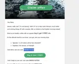 ENERGY3FOR2 coupon verification screenshot