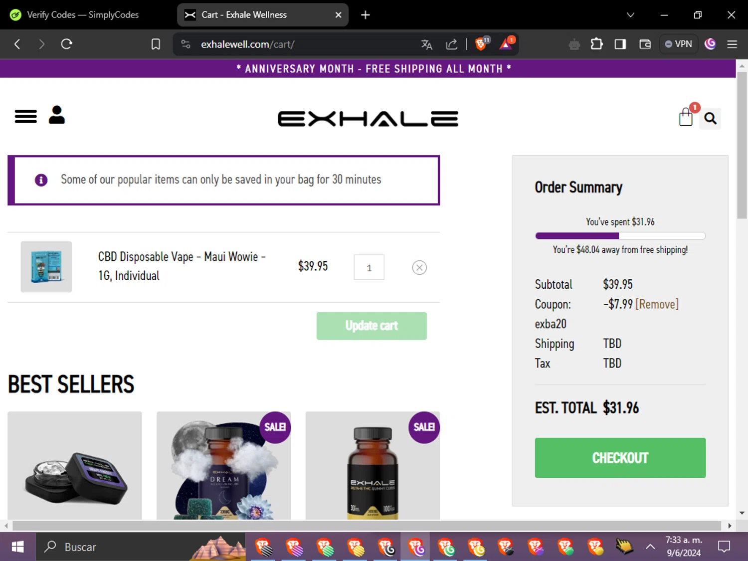Exhale Wellness Promo Codes 35 Off June 2024