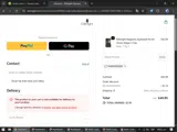 HARRYBAKER coupon verification screenshot