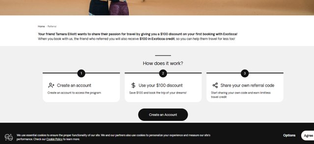 Exoticca checkout page showing Exoticca discount code box | Screenshot taken by SimplyCodes community member on Jul 6, 2025