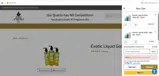 Exotic Fragrances coupon verification screenshot