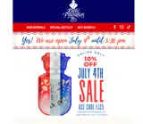 Exotic Fragrances coupon verification screenshot