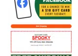 SPOOKY coupon verification screenshot