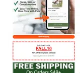 FALL10 coupon verification screenshot