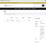 Explicit Sarms coupon verification screenshot
