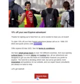 Explore coupon verification screenshot