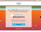 BIGSAVE10 coupon verification screenshot
