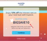 BIGSAVE10 coupon verification screenshot