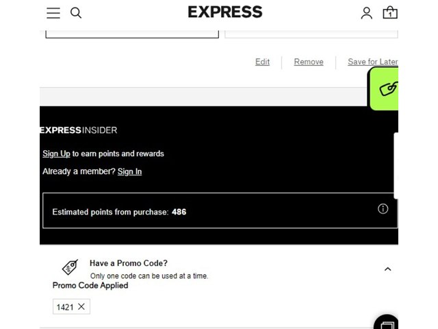 Express Promo Codes - 25% Off | September 2024