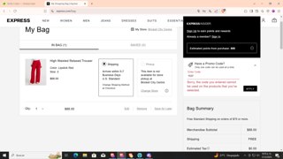 Express Promo Codes (3 Verified) - $75 Off w/Code May 2025
