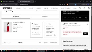 Express Promo Codes (5 Verified) - 25% Off w/Code Mar 2025