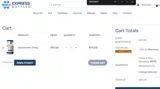 Express Bottles coupon verification screenshot