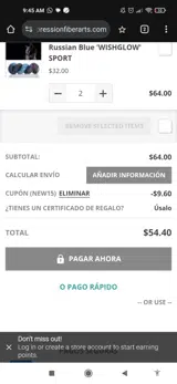 new15 coupon verification screenshot