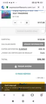 mystery30 coupon verification screenshot