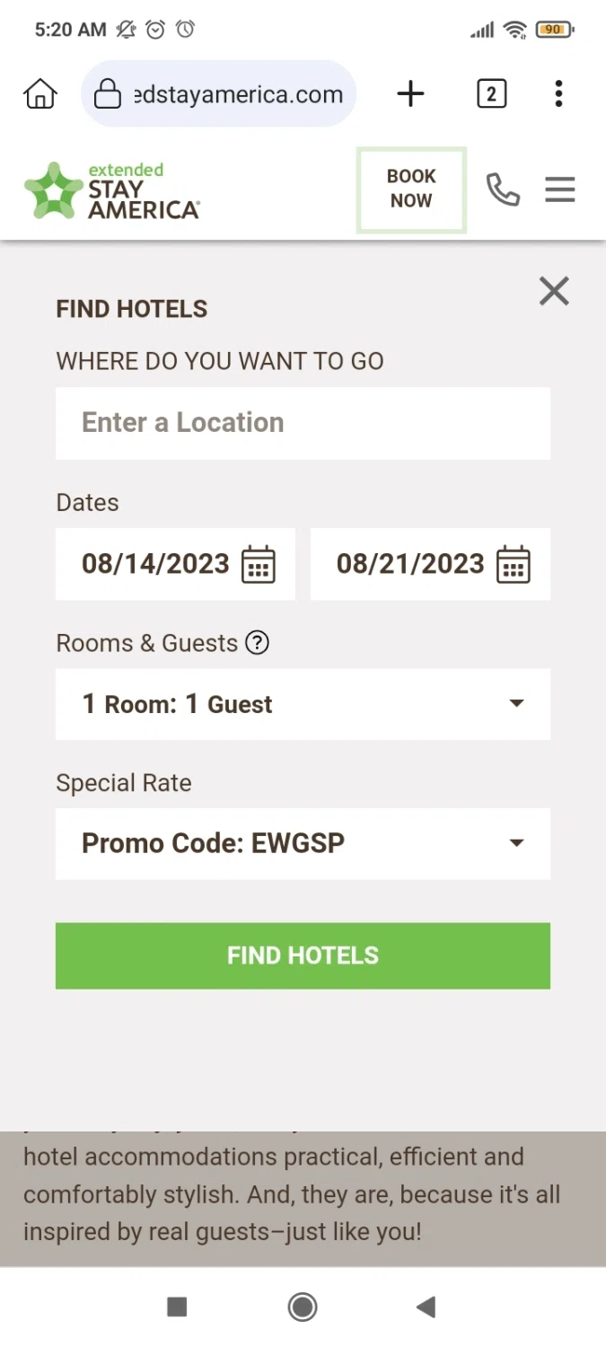Extended Stay America Promo Codes 59 Off 02 2024