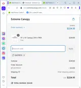 easter10 coupon verification screenshot