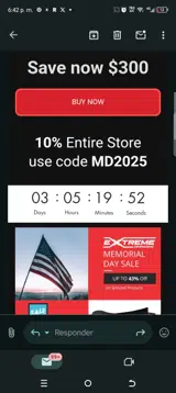 Md2025 coupon verification screenshot