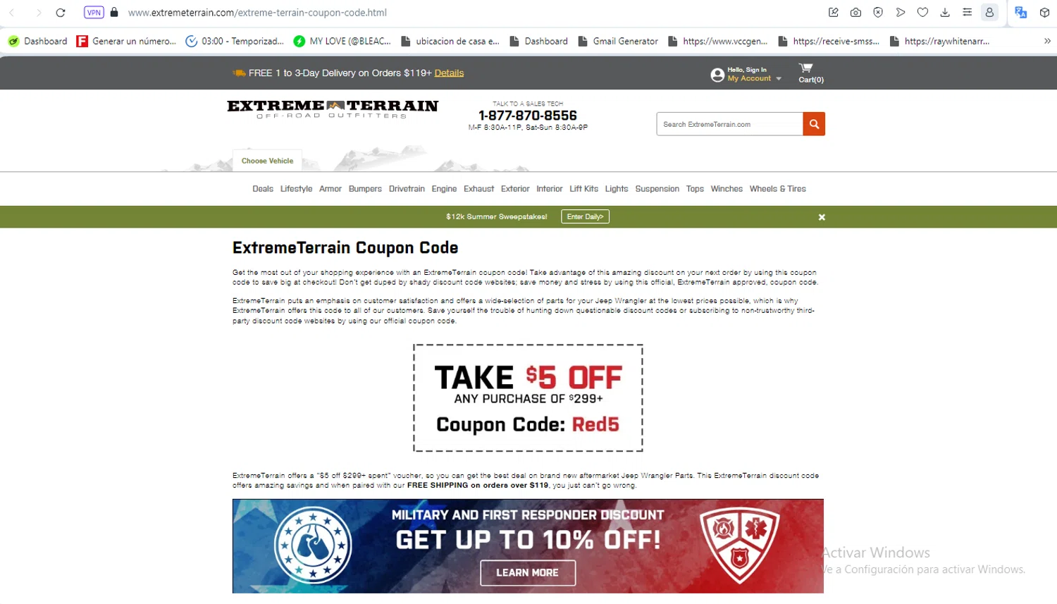 Extreme Terrain Coupons 20 Off September 2024