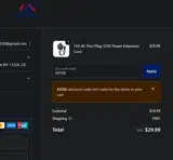 ExxPower coupon verification screenshot