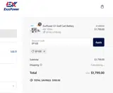 ExxPower coupon verification screenshot