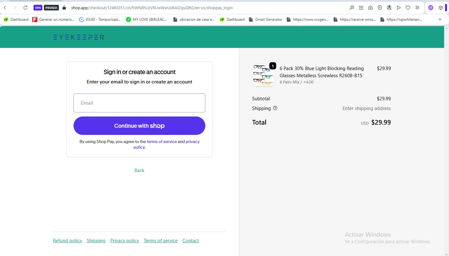 Eyekeeper promo code screenshot showing code WANU15 applied at Eyekeeper checkout page. Uploaded by SimplyCodes community member VoucherFalcon3942 on Feb 12, 2026