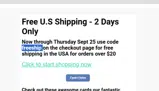 freeship coupon verification screenshot