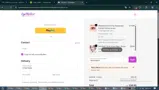 WELCOME10 coupon verification screenshot