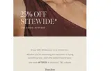 after25 coupon verification screenshot
