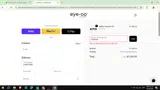 VISION40 coupon verification screenshot
