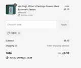 EYE10 coupon verification screenshot