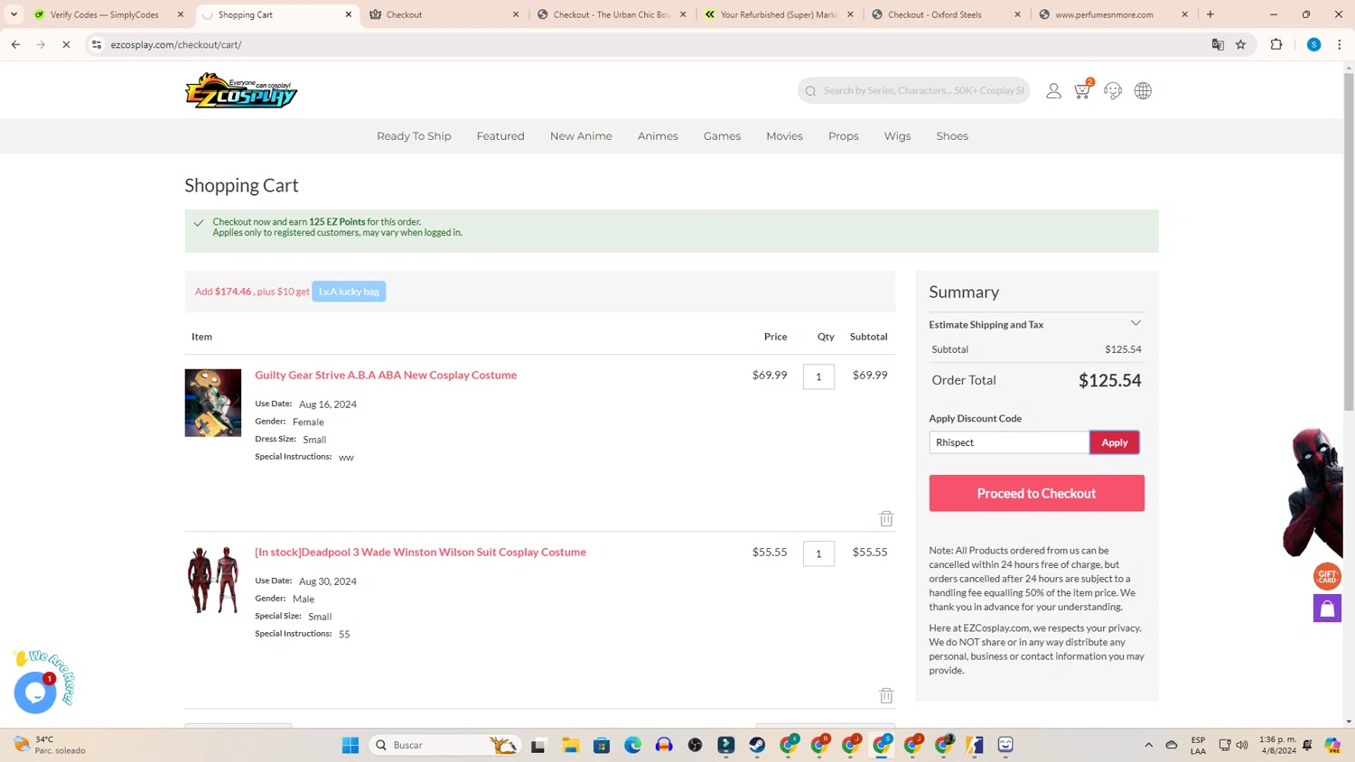 Ezcosplay Discount Codes 15 Off September 2024