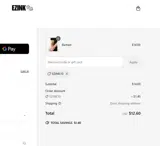 EZINK10 coupon verification screenshot