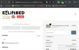 EZ Lift Bed coupon verification screenshot