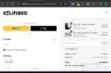 EZ Lift Bed coupon verification screenshot