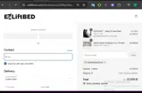 EZ Lift Bed coupon verification screenshot