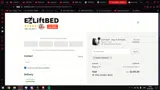 EZ Lift Bed coupon verification screenshot