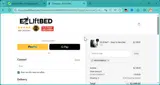 EZ Lift Bed coupon verification screenshot