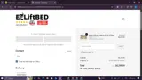 EZ Lift Bed coupon verification screenshot