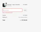 EZ Lift Bed coupon verification screenshot
