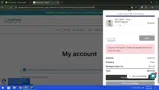 ezPeps coupon verification screenshot