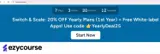YearlyDeal25 coupon verification screenshot