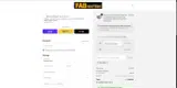 WELCOME5 coupon verification screenshot
