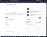 Fable Beauty coupon verification screenshot