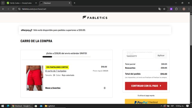 Fabletics Promo Codes (2 Verified) - 5% Off w/Code Jun 2025