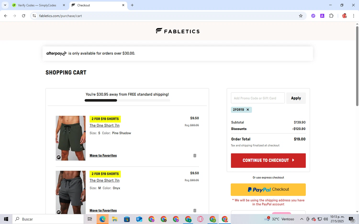 Fabletics Promo Codes (3 Verified) - 50% Off w/Code Aug 2025