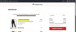 Fabletics Promo Codes (4 Verified) - 80% Off w/Code Oct 2025