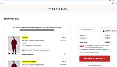 Fabletics Promo Codes - 70% Off (2 Verified) Jan 2026